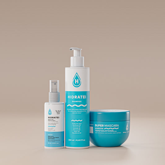 Super Mask + Shampoo: Receive a Free Hidratei Spray Travel Size